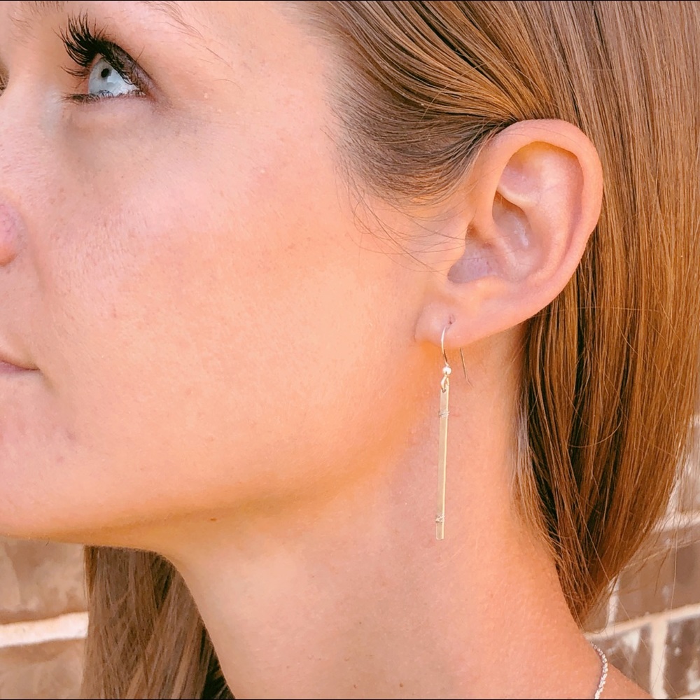 Strength sterling earrings